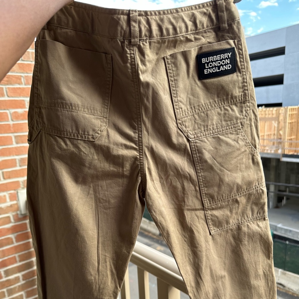 Burberry khaki pants for boys.